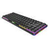 Tastatura PLOWER REBEL Black LOW Profile Gaming RED SWITCH RGB